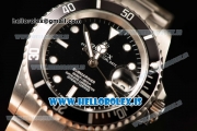 Rolex Submariner Steel Case With 2813 Automatic Movement Black Dial With Green Bezel