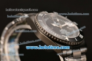 Rolex Submariner Bamford Asia 2813 Automatic Full PVD with Black Micro Checkered Dial and White Markers