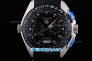 Tag Heuer Mercedes-Benz Chronograph Automatic Black Dial with Black Bezel