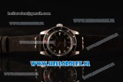 Rolex Milgauss Vintage Asia 2813 Automatic Steel Case Dot Markers with Black Dial and Black Nylon Strap