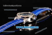 Breitling Avenger II Seawolf Asia 2813 Automatic Steel Case with Blue Dial and White Arabic Numeral Markers