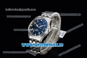 IWC Pilot's Watch Mark XVII Miyota 9015 Automatic Steel Case Blue Dial With Arabic Numeral Markers Steel Bracelet