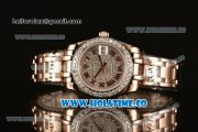 Rolex Datejust Pearlmaster 39MM Asia 2813 Automatic Rose Gold Case/Bracelet with Diamonds Dial and Roman Numeral Markers Rolex Datejust Pearlmaster 39MM Asia 2813 Automatic Rose Gold Case/Bracelet with Diamonds Dial and Roman Numeral Markers