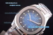 Patek Philippe Aquanaut Swiss ETA 2836 Automatic Full Steel and Blue Dial-1:1 Original