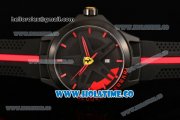 Ferrari Scuderia Ferrari Orologi 2015 Miyota 2035 Quartz PVD Case with Black Dial and Red Stick Markers