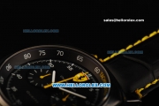 Ferrari Chronograph Quartz Movement Black Dial with Steel Case