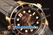 Omega Seamaster 007 James Bond Edition Yellow Gold Verison Omega 8800 Clone 1:1 Clone Rubber 210.62.42.20.01.001