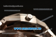 Audemars Piguet Royal Oak Clone AP Calibre 3120 Automatic Steel Case with Black Dial and Steel Bracelet (EF)