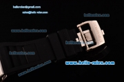 Richard Mille RM036 ST28-UP Automatic Steel Case with Black Rubber Strap Skeleton Dial and White Markers- 7750 Coating