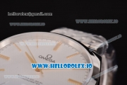 Omega De Ville Tresor Master Co-Axial Swiss ETA 2824 Automatic Steel Case with White Dial and Stick Markers