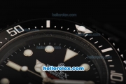 Rolex Sea-Dweller Pro-Hunter Automatic Movement Full PVD with Black Ceramic Bezel and Black Dial