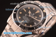 Rolex Oyster Perpetual Sea-Dweller Swiss ETA 2836 Automatic Full Steel with Yellow Markers -ETA Coating