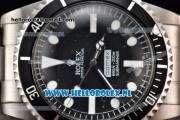 Rolex Submariner Comex Asia 2813 Automatic Steel Case with Black Dial White Dots Markers and Steel Bracelet