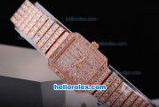 Piaget Altiplano XL Quartz Full Rose Gold with Full Diamonds