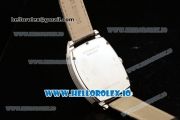 Breguet Heritage Asia Automatic Steel Case White Dial With Roman Numeral Markers Black Leather Strap