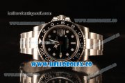 Rolex GMT-Master II Ceramic All Black Bezel Automatic (Correct Hand Stack) 116710LN