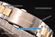 Tag Heuer Aquaracer Calibre 5 Swiss ETA 2824 Automatic Two Tone with Black Dial Stick Markers