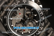 Rolex Daytona OS20 Chronograph Quartz Skeleton Dial All Black PVD Case