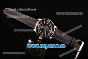 BlancPain Fifty Fathoms Automatic Swiss ETA 2824 Automatic Steel Case with Black Dial and Stick/Arabic Numeral Markers (ZF)