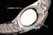 Rolex Milgauss Vintage Swiss ETA 2836 Automatic Full Steel with White Markers and Black Dial