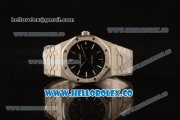 Audemars Piguet Royal Oak 41MM Clone Calibre AP 3120 Automatic Full Steel with Black Dial and Stick Markers (EF)