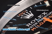 Rolex Milgauss Wall Clock Quartz Steel Case with Black Dial