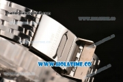 Breitling Montbrillant Datora Chrono Swiss Valjoux 7751 Automatic Steel Case/Bracelet with Black Dial and Stick Markers - 1:1 Original (J12)