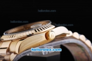 Rolex Day-Date Oyster Perpetual Automatic with Full Gold and White Marking