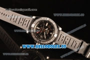 Breitling Avenger II GMT Black Dial With Swiss ETA 2836 Automatic Black Rubber Strap Best Edition A32390111B2S2