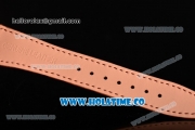 Audemars Piguet Royal Oak Chrono 41MM Swiss Valjoux 7750 Automatic Rose Gold Case with White Dial Stick Markers and Brown Leather Strap (EF)