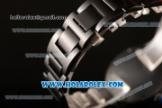 Cartier Rotonde De Miyota Quartz PVD Case/Bracelet with Brown Dial