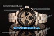 Rolex Daytona Vintage OS20 Quartz Steel Case with White Dial and Steel Bracelet