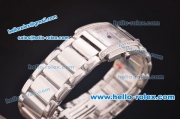 Patek Philippe Ref.4910 Swiss ETA Quartz Movement Diamond Bezel and Marking with White MOP Dial Lady Model