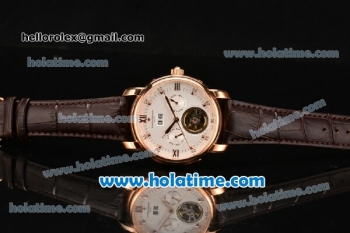 Vacheron Constantin Malte Asia Automatic Rose Gold Case with White Dial and Roman Numeral Markers