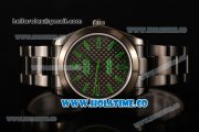 Rolex Milgauss Asia Automatic Full PVD with Green Stick Markers and Black Dial