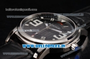 BlancPain L-Evolution Automatic 8 Days Miyota 9015 Automatic Steel Case with Black Dial and White Markers (G5)