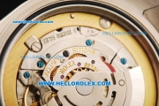 Rolex Day-Date II Oyster Perpetual Rolex 3156 Automatic Movement Full Steel with Blue Dial and Roman