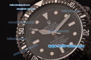 Rolex Pro-Hunter Submariner Swiss ETA 2836 Automatic PVD Case with Black Nylon Strap Black Dial