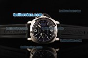 Panerai Firenze GMT PAM 228 Special 2005 Edition Swiss Valjoux 7750 Automatic Movement Blue Dial With Black Rubber Strap 1:1