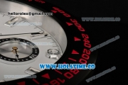 Rolex Daytona Swiss Quartz PVD Case with White Dial Stick Markers - Wall Clock