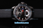 Chopard Gran Turismo XL Power Reserve Working Automatic with Black Dial and PVD Case-Rubber Strap