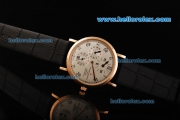 Vacheron Constantin Patrimony Regulator Dual Time Manual Winding Movement with White Dial