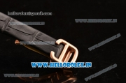Cartier Pasha C Swiss Quartz Rose Gold Case with Black Dial and White Markers