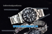 Rolex Submariner Comex Asia 2813 Automatic Steel Case with Black Dial White Dots Markers and Steel Bracelet