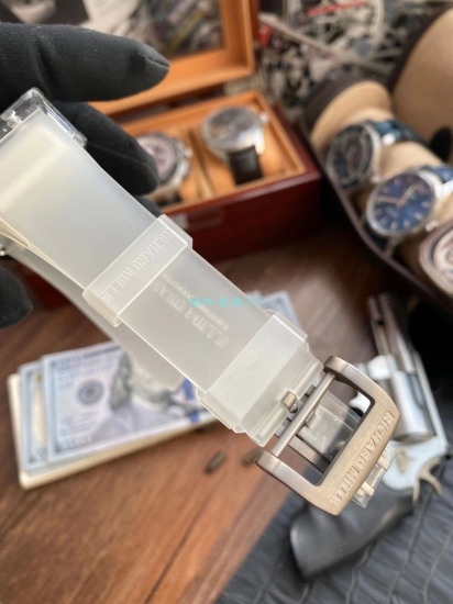 Richard Mille Tourbillon RM056 & RM 56-02 Snow Glass Full Transparent 1:1 High Quality Replica Watch (EUR) - Click Image to Close
