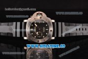 Panerai Luminor Submersible 1950 3 Days PAM 305 Clone P.9000 Automatic Titanium Case with Dot Markers and Black Dial (ZF)