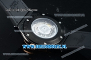 Hublot Classic Fusion Miyota 9015 Automatic Rose Gold Case with Black Dial Stick Markers and Brown Genuine Leather Strap