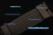 Ferrari Chronograph Quartz Movement 7750 Coating Case with Black Rubber Strap