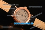 Breguet Classique Complications Asia Automatic Rose Gold Case with Black Dial and White Roman Numeral Markers
