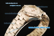 Tag Heuer Aquaracer Swiss Quartz Movement Full Steel with White Dial and White Markers